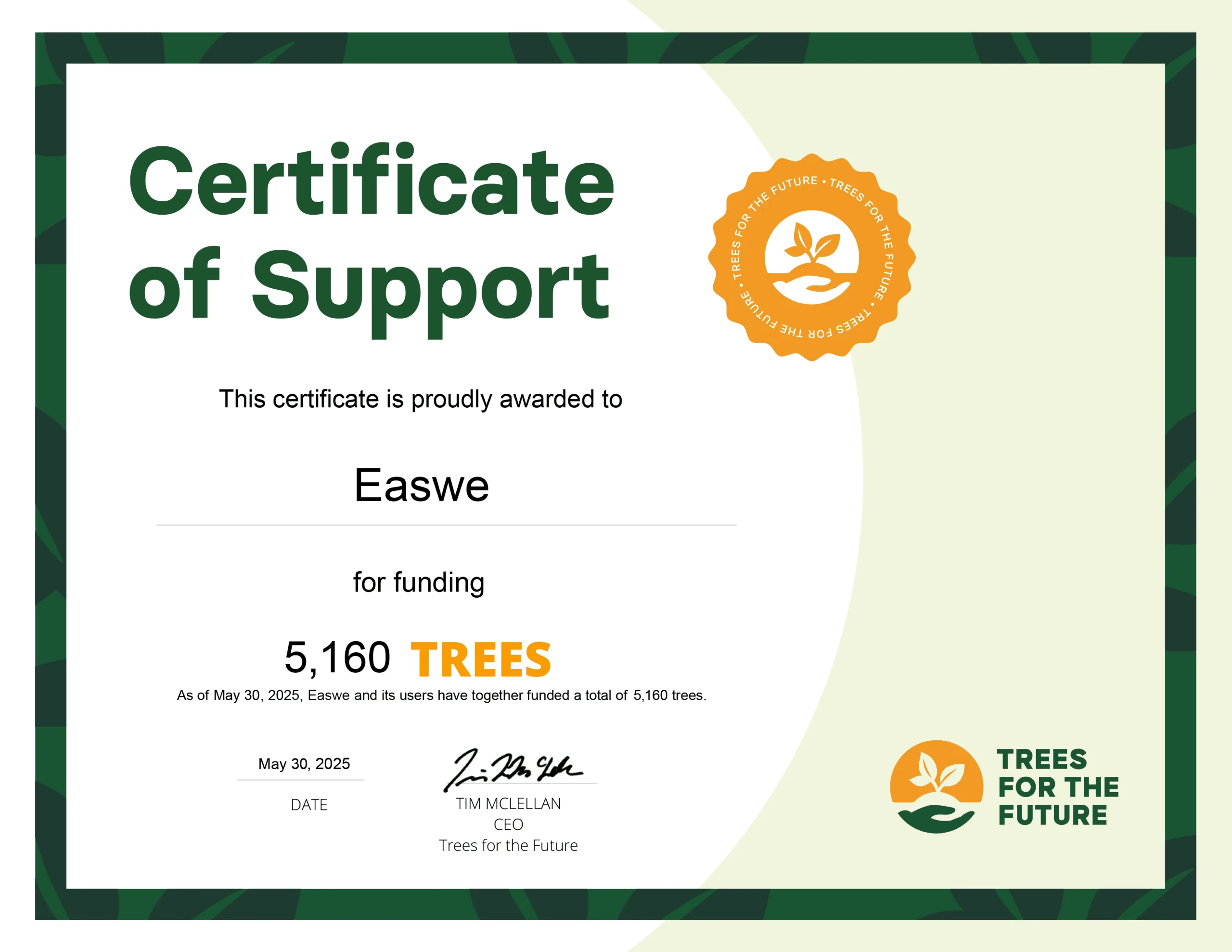 Easwe Tree Planting